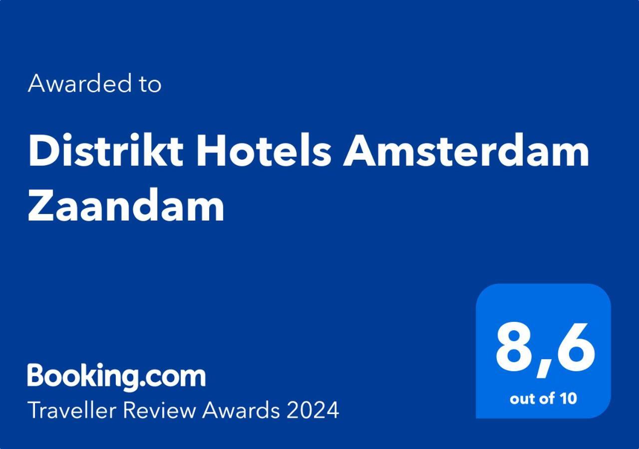 Distrikt Hotels Amsterdam Zaandam Exteriör bild